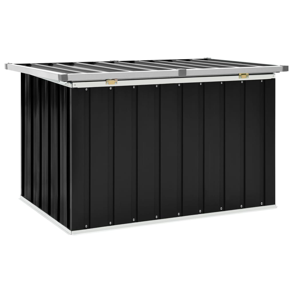 vidaXL Patio Storage Box Anthracite 42.9"x26.4"x25.6"