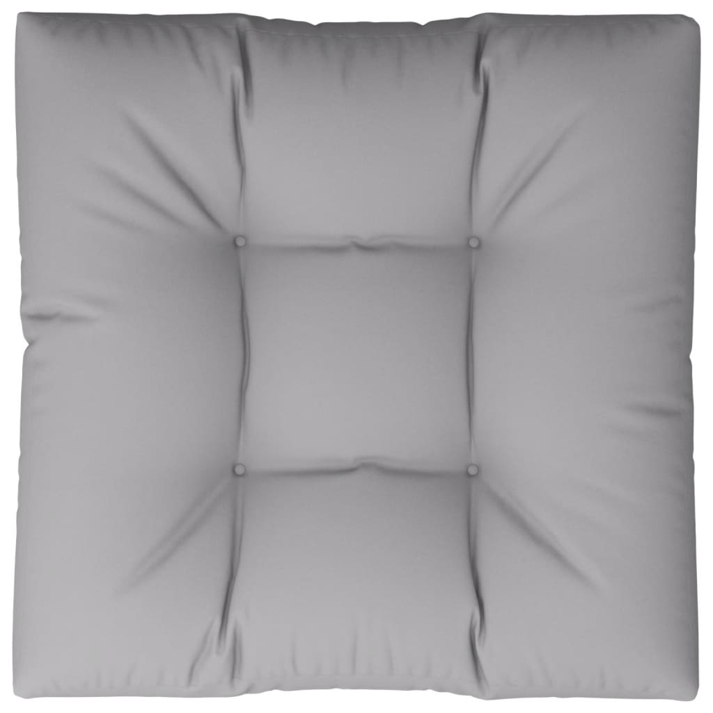 vidaXL Pallet Sofa Cushion Gray 31.5"x31.5"x3.9"