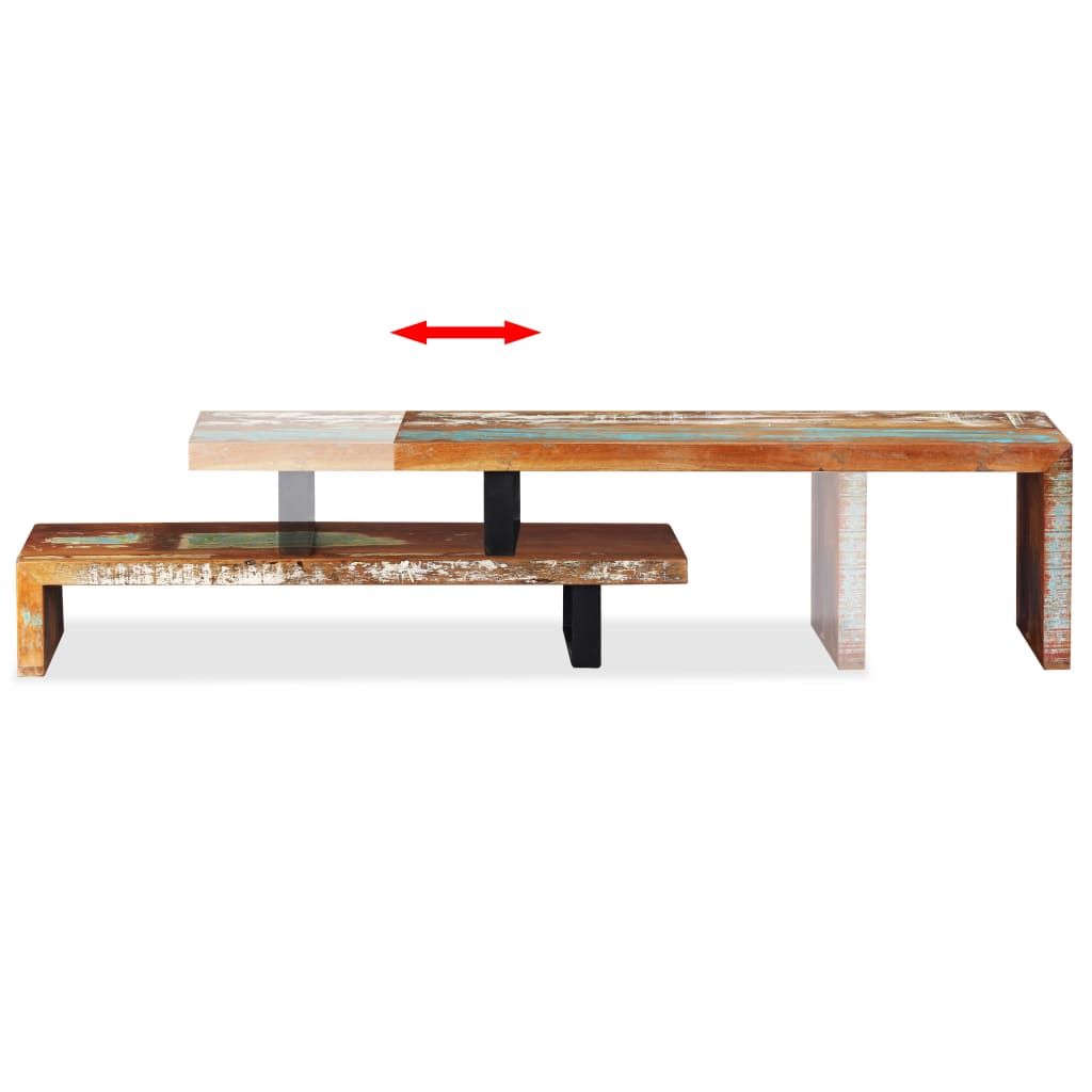 vidaXL TV Stand Solid Reclaimed Wood