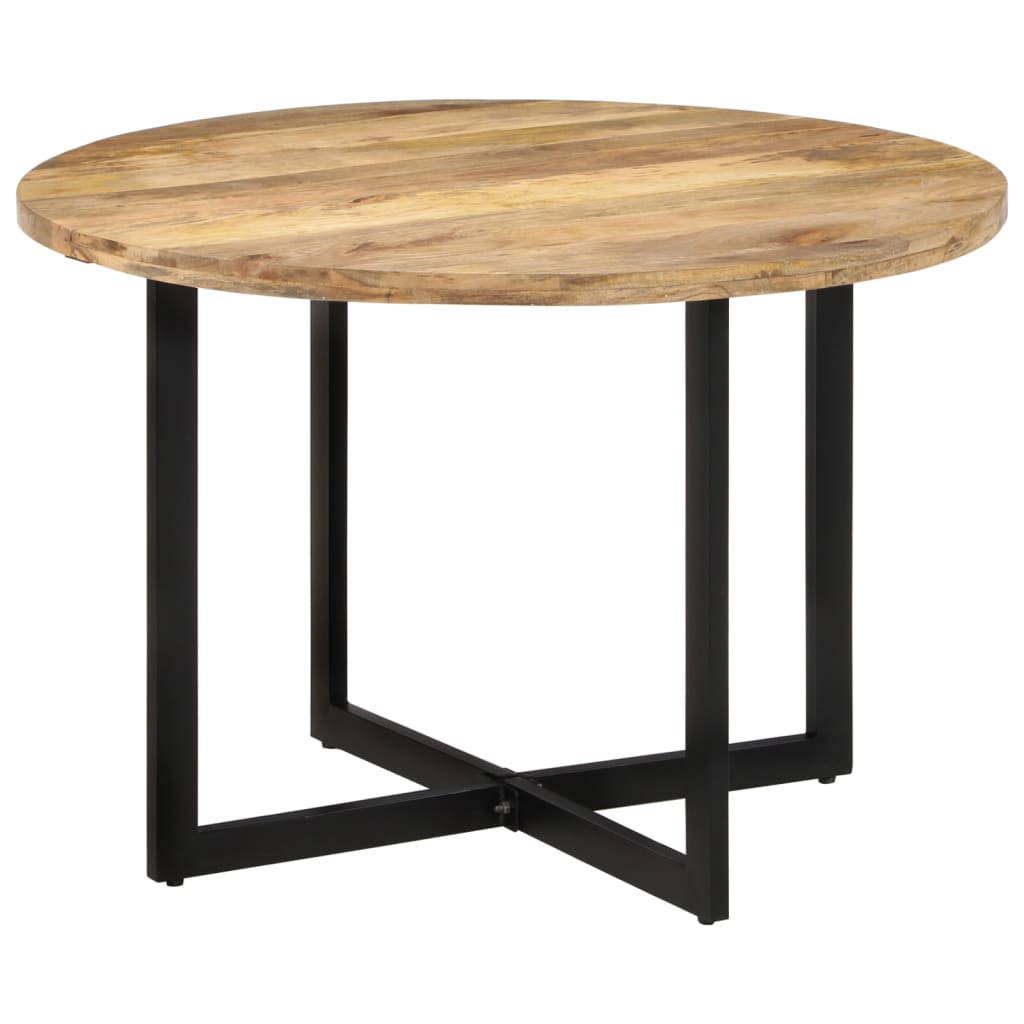 vidaXL Dining Table 43.3"x29.5" Solid Wood Mango