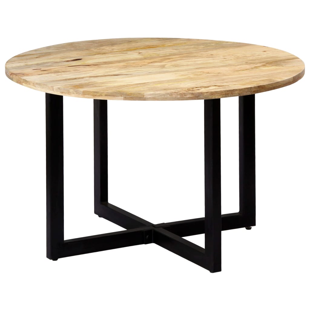 vidaXL Dining Table 47.2"x28.7" Solid Mango Wood