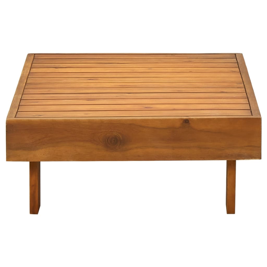 vidaXL Coffee Table 39.4"x23.6"x9.8" Solid Acacia Wood
