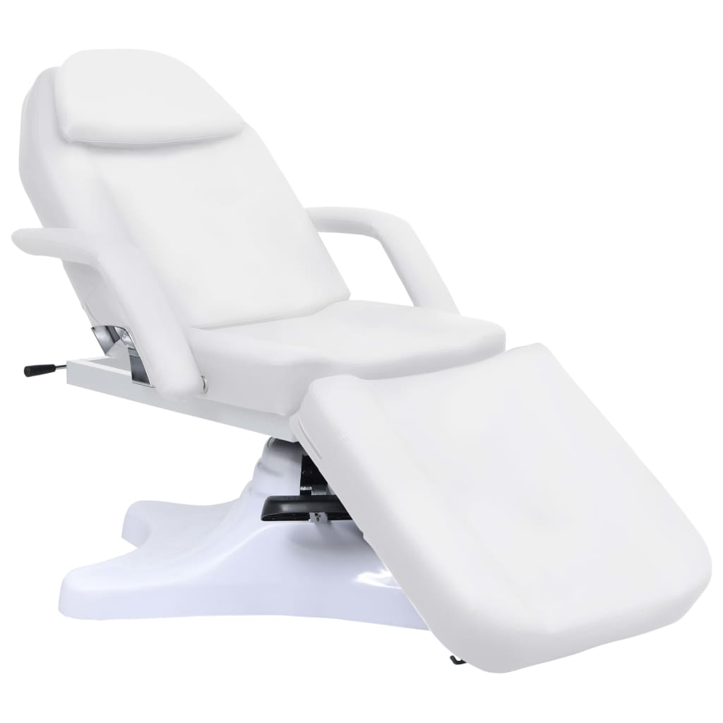 vidaXL Massage Table White 70.9"x24.4"x(34.1"-46.5")