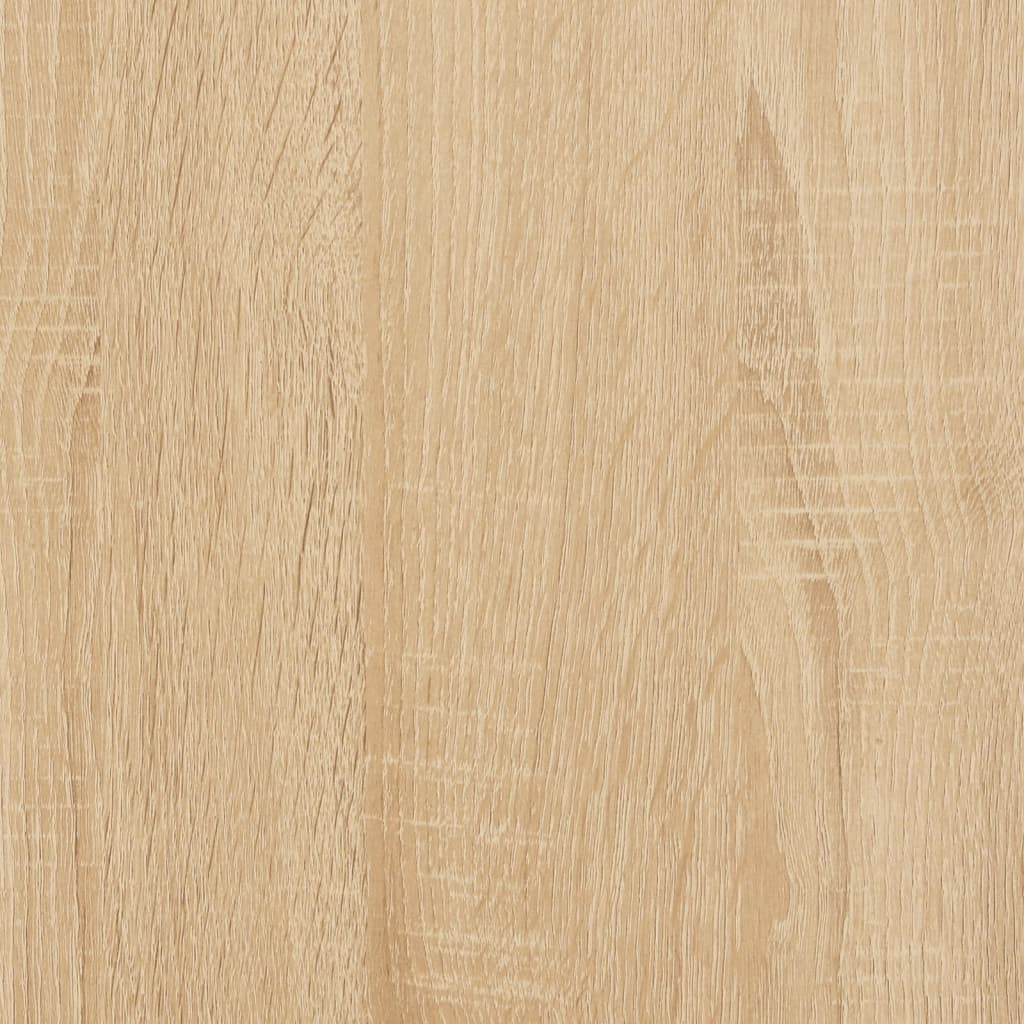 vidaXL Wall Cabinet Sonoma Oak 40.2"x11.8"x7.9" Engineered Wood