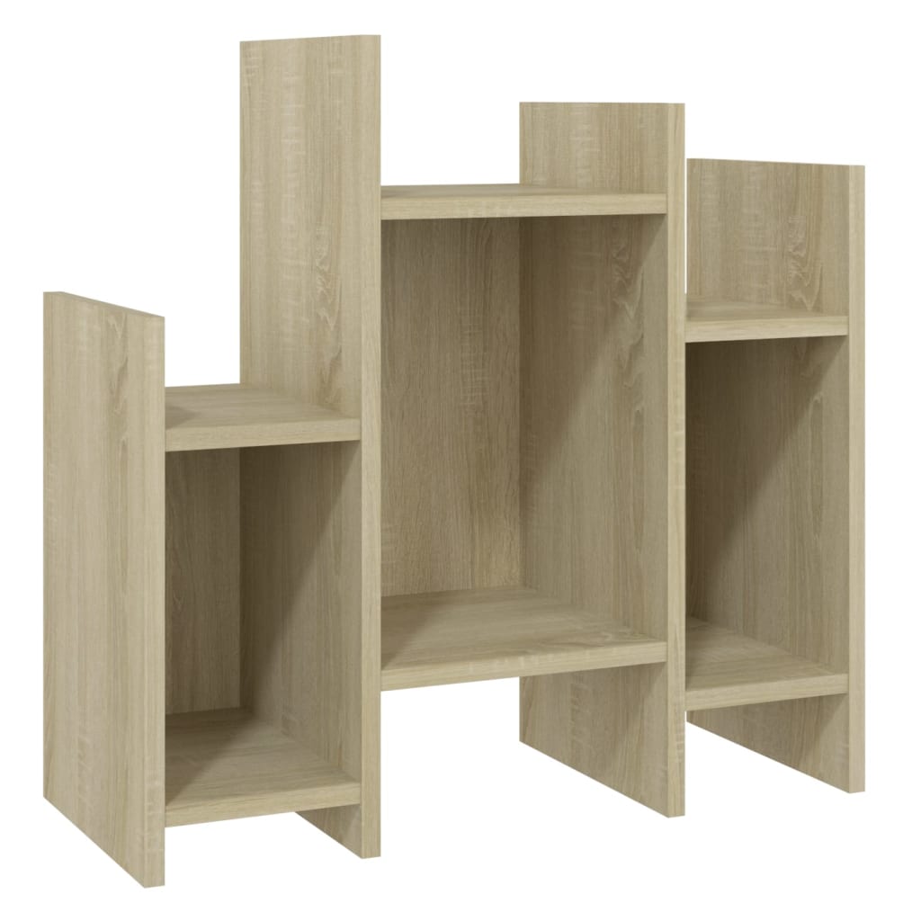 vidaXL Side Cabinet Sonoma Oak 24"x10.2"x24" Chipboard