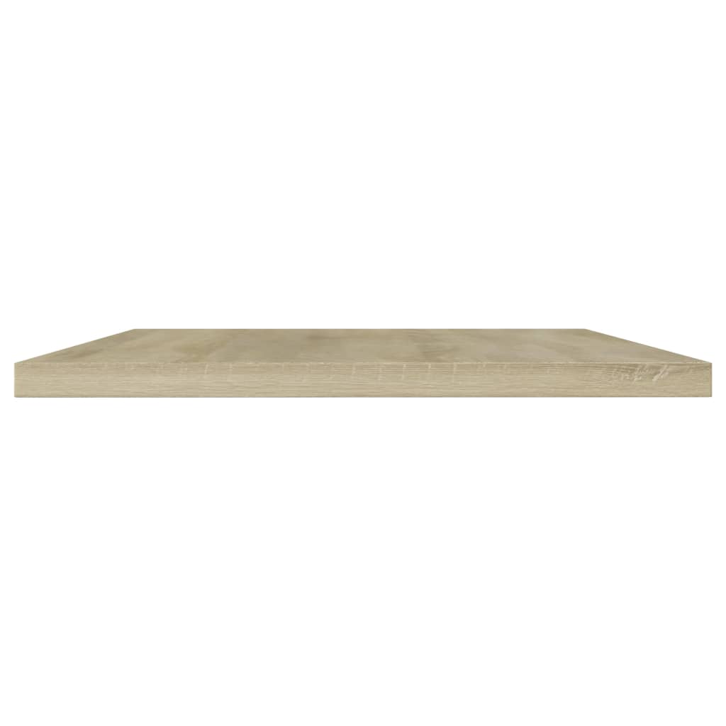 vidaXL Bookshelf Boards 8 pcs Sonoma Oak 15.7"x11.8"x0.6" Engineered Wood