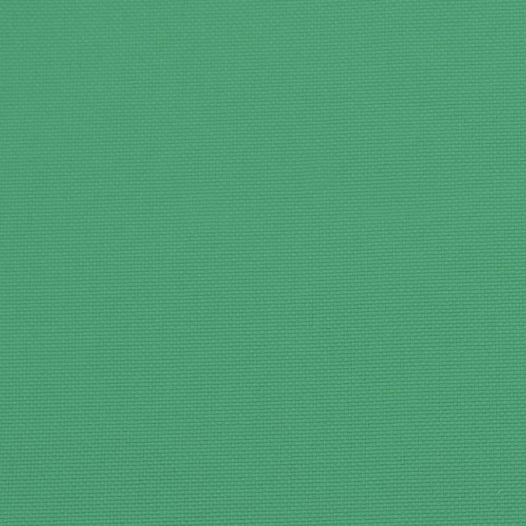 vidaXL Pallet Cushion Green 23.6"x23.6"x4.7" Fabric