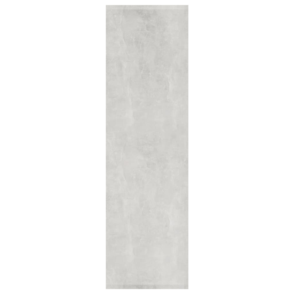 vidaXL Book Cabinet/Room Divider Concrete Gray 31.5"x11.8"x40.6" Engineered wood