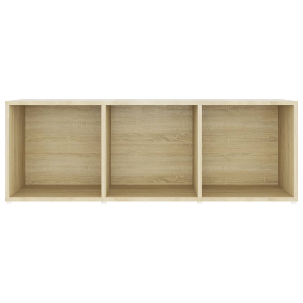 vidaXL TV Stand Sonoma Oak 42.1"x13.8"x14.6" Engineered Wood
