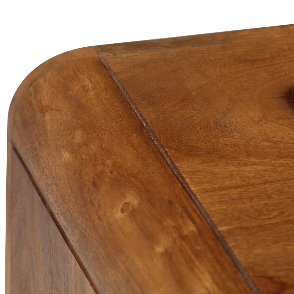 vidaXL Coffee Table Solid Sheesham Wood 35.4"x15.7"x17.7"