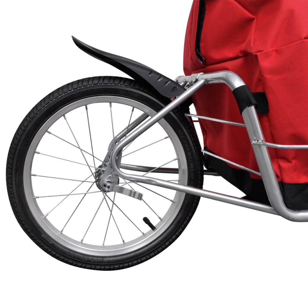 Bicycle Cargo Trailer One-wheel with Storage Bag