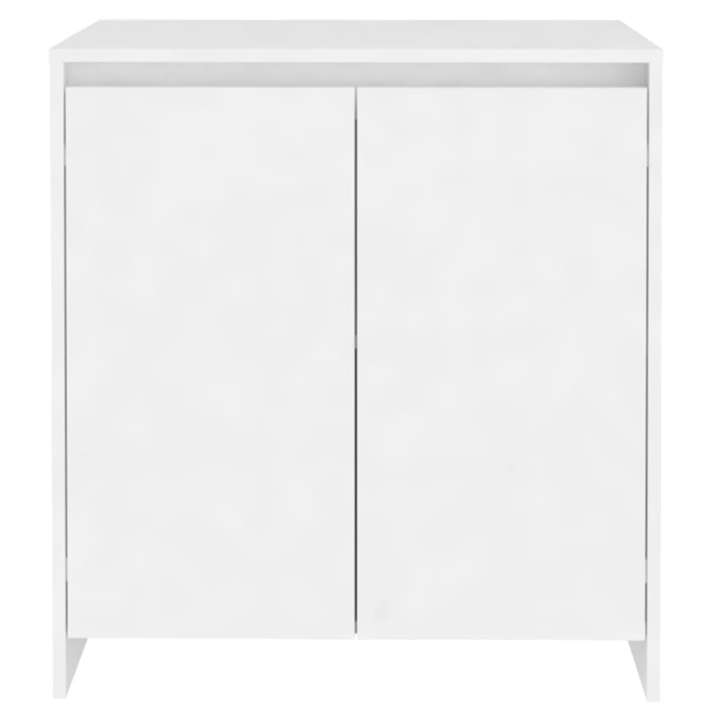 vidaXL Sideboard White 27.6"x15.7"x28.9" Engineered Wood