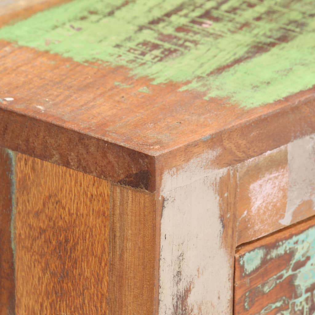 vidaXL Sideboard 31.5"x11.8"x27.6" Solid Reclaimed Wood