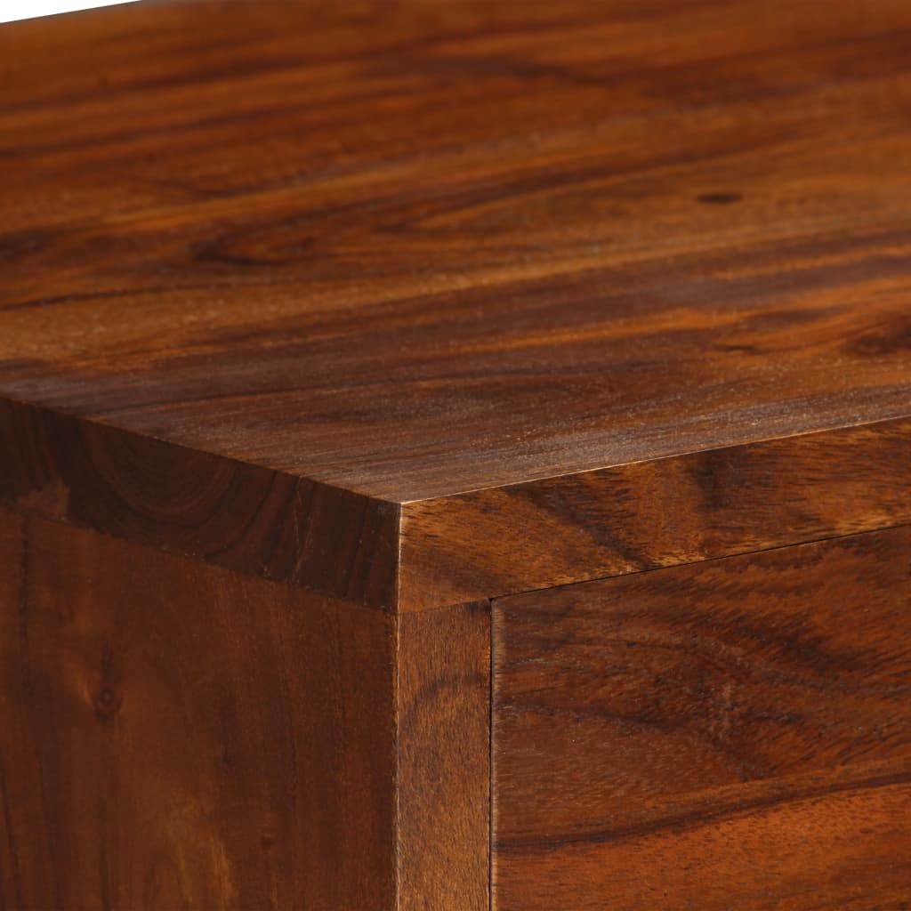 vidaXL Sideboard 45.2"x13.7"x33.8" Solid Acacia Wood