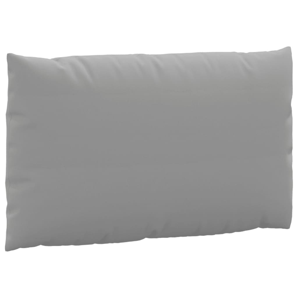 vidaXL Pallet Sofa Cushions 2 pcs Gray Fabric