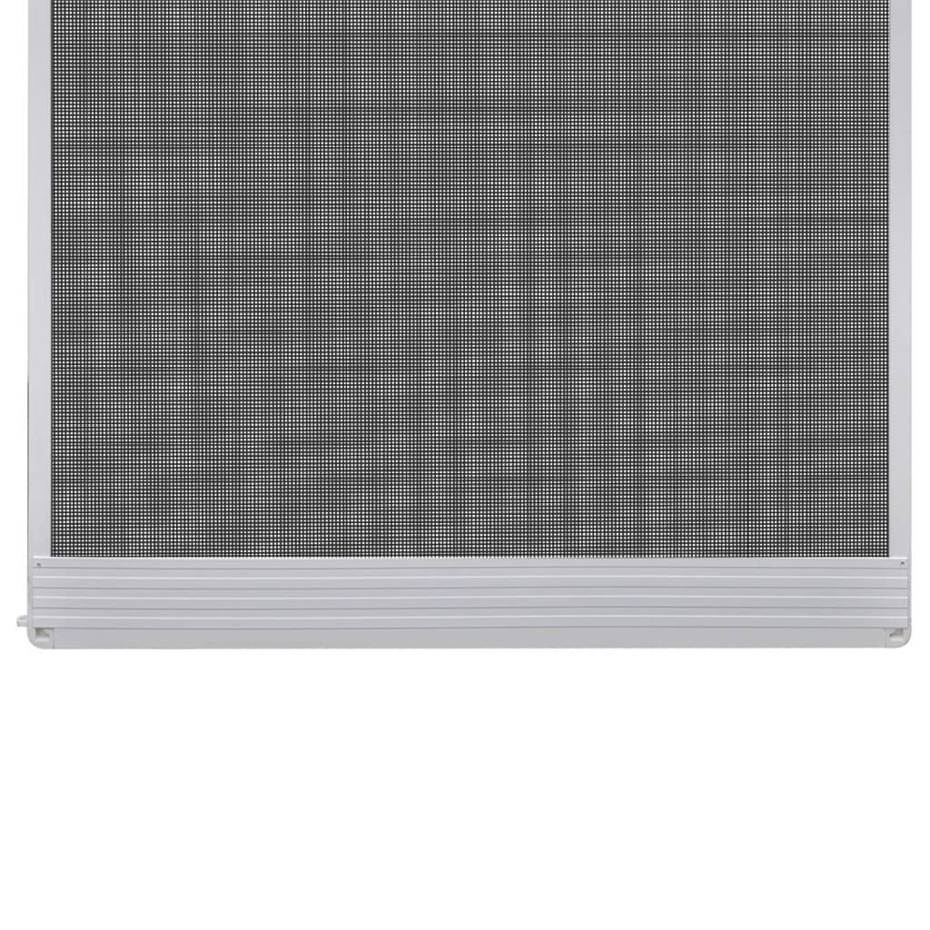 White Hinged Insect Screen for Doors 39.4"x84.6"