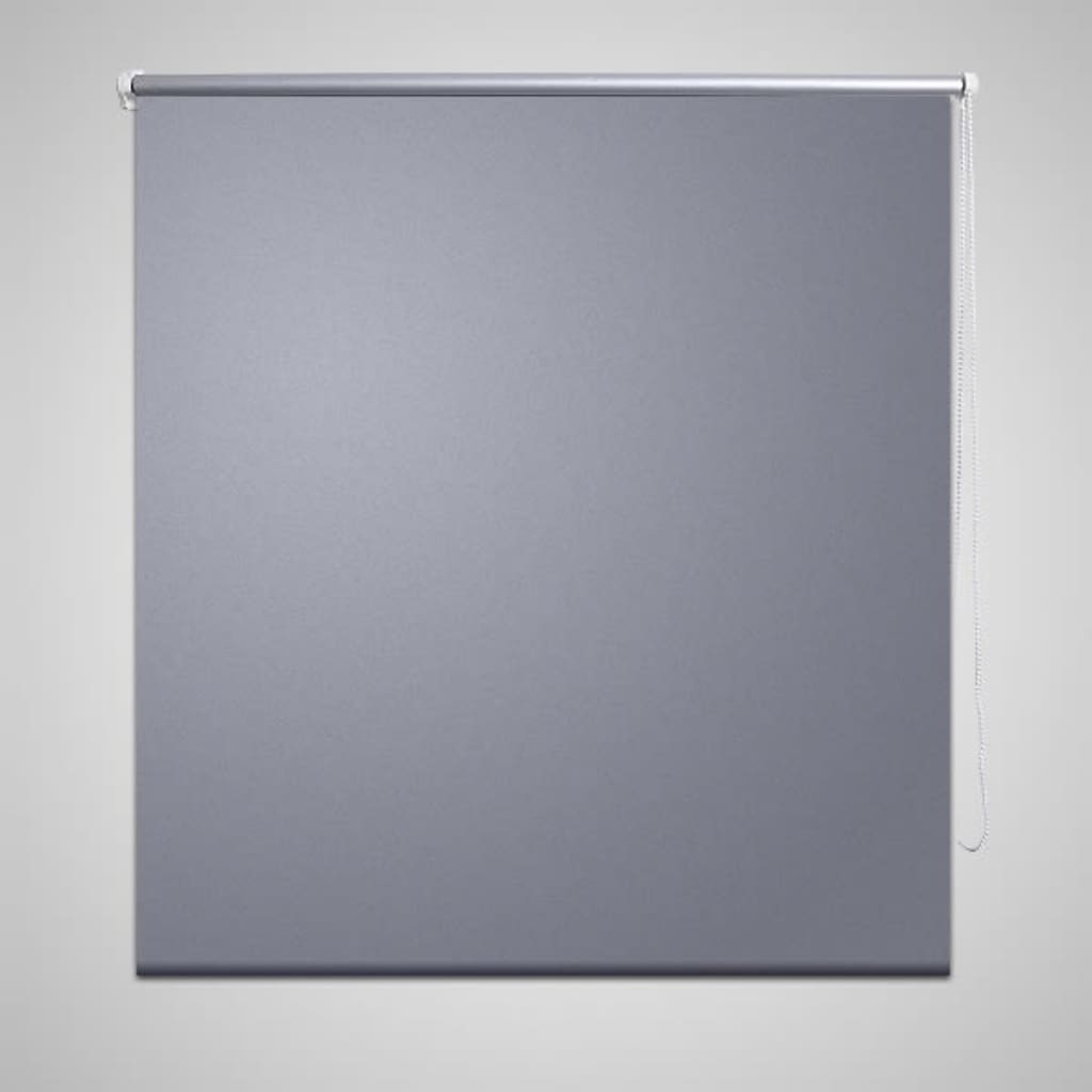 vidaXL Roller blind Blackout 31.5"x68.9" Gray