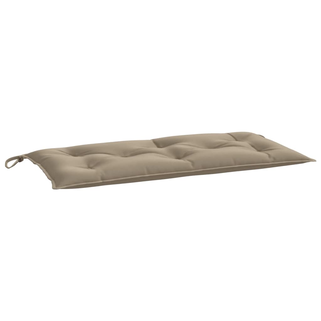 vidaXL Garden Bench Cushion Taupe 43.3"x19.7"x2.8" Oxford Fabric