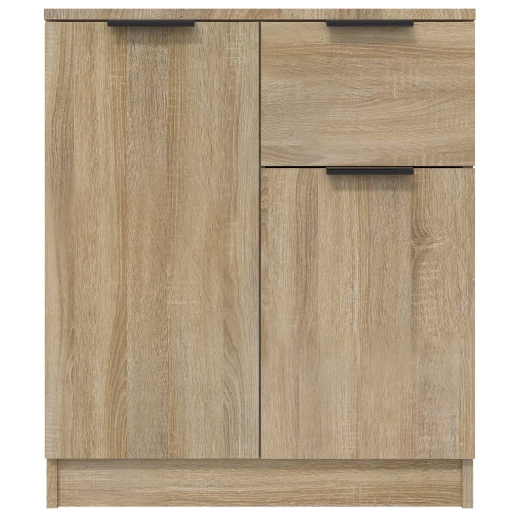 vidaXL Sideboard Sonoma oak 23.6"x11.8"x27.6" Engineered Wood