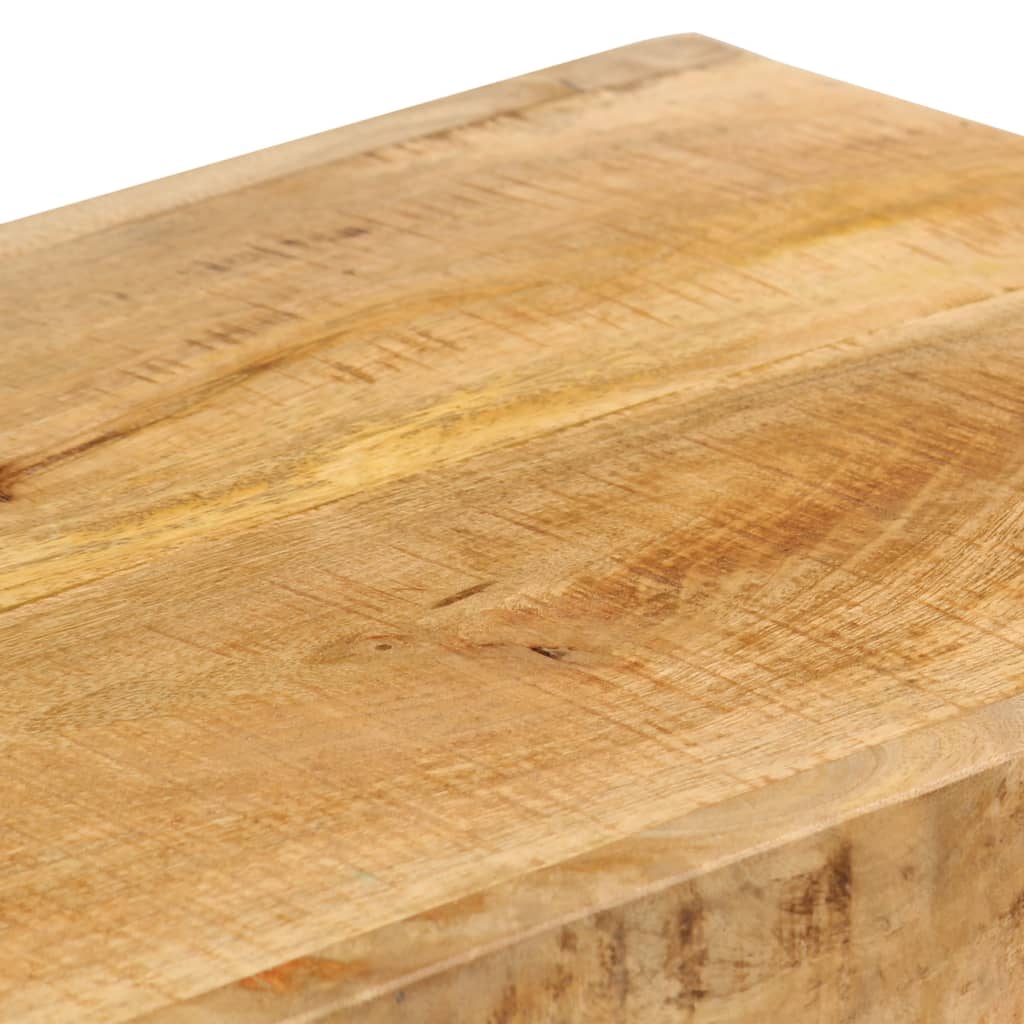 vidaXL TV Stand Solid Mango Wood