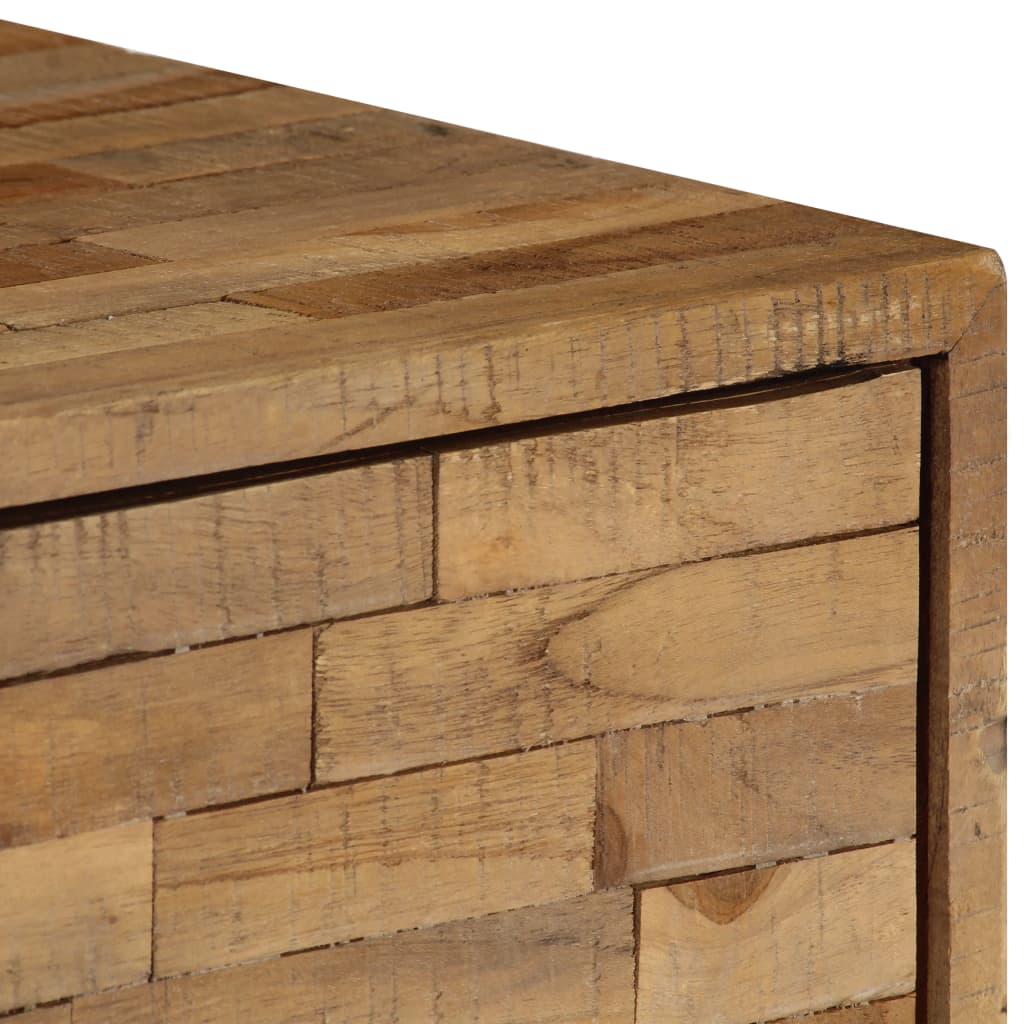 vidaXL Sideboard Set 3 Pieces Reclaimed Teak Wood