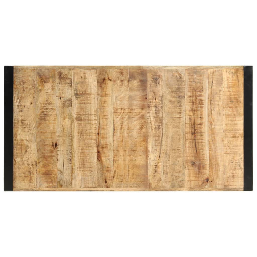 vidaXL Bar Table 55.1"x27.6"x43.3" Solid Mango Wood