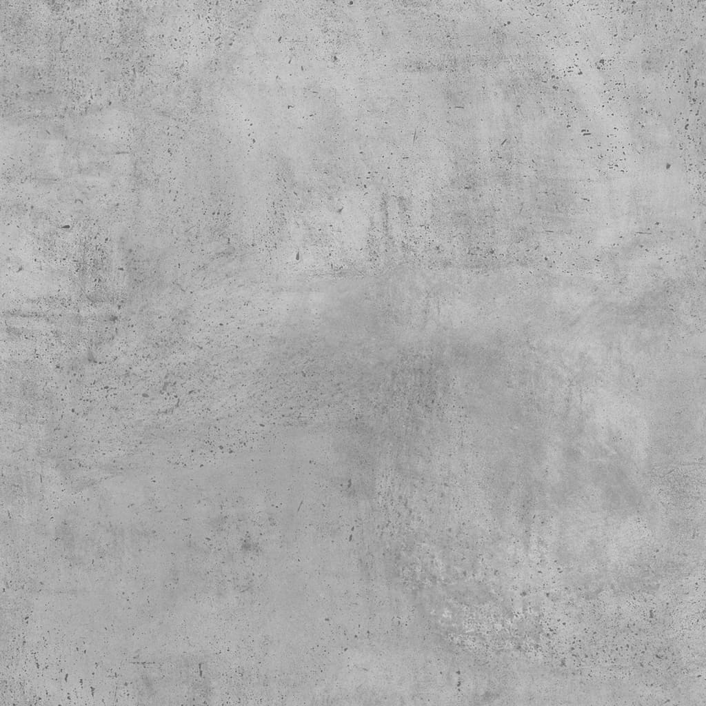 vidaXL Wall Shelves 2 pcs Concrete Gray 39.4"x5.9"x7.9" Engineered Wood