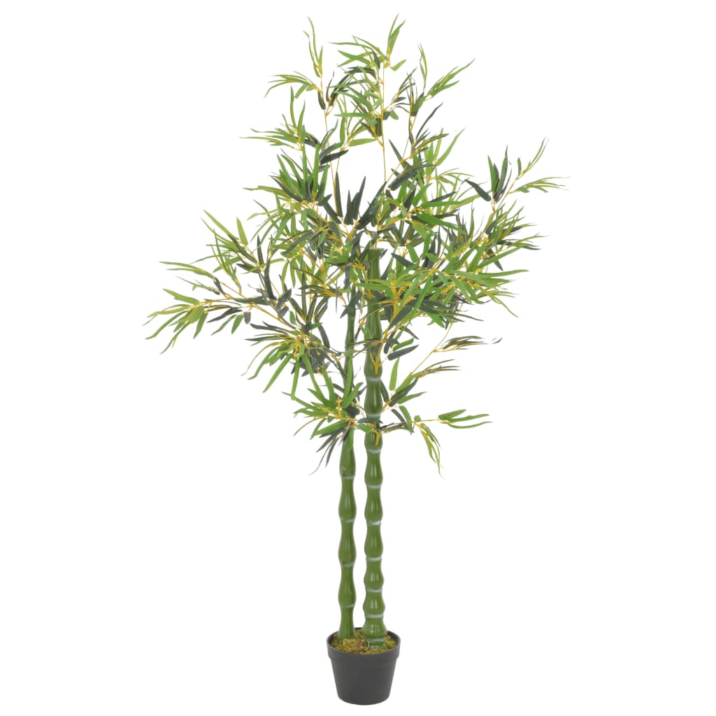 vidaXL Artificial Plant Bamboo with Pot Green 63"