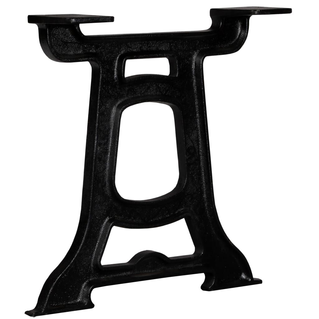 vidaXL Coffee Table Legs 2 pcs Y-Frame Cast Iron