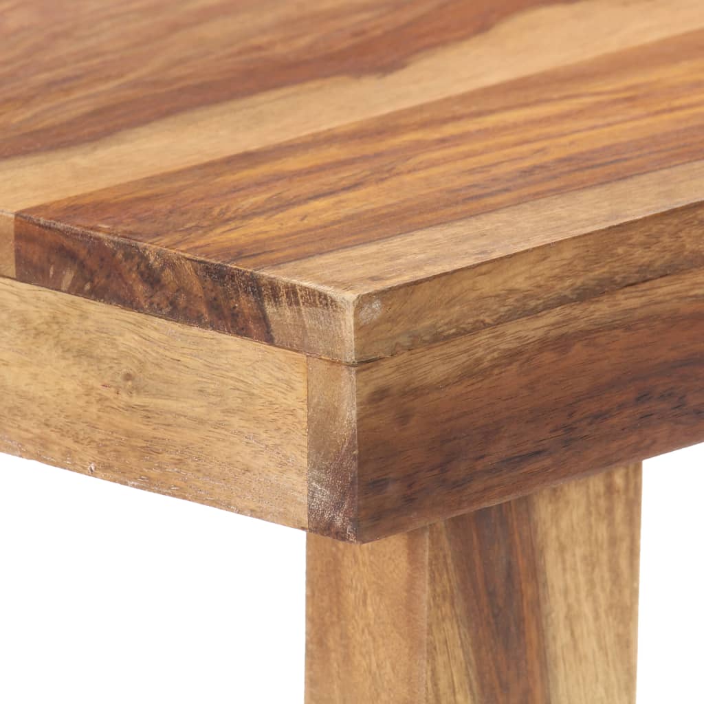vidaXL Dining Table 46.5"x23.6"x29.9" Solid Sheesham Wood