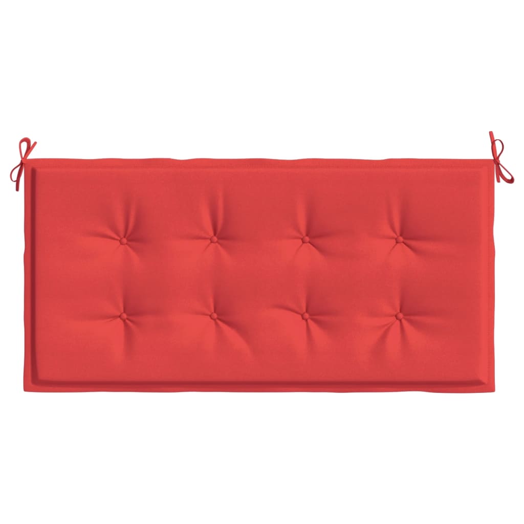 vidaXL Garden Bench Cushion Red 47.2"x19.7"x1.2" Oxford Fabric