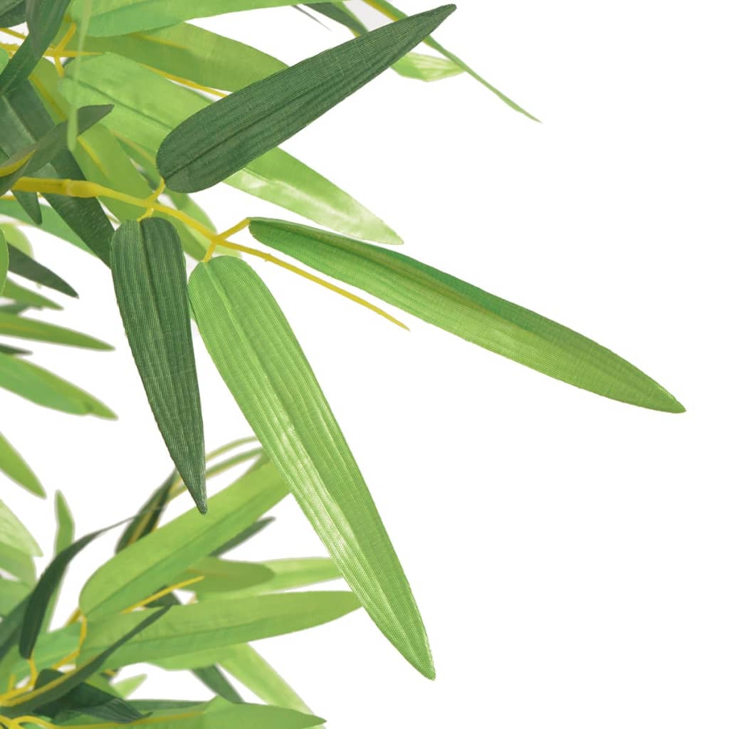 vidaXL Artificial Bamboo Plant with Pot 47.2" Green