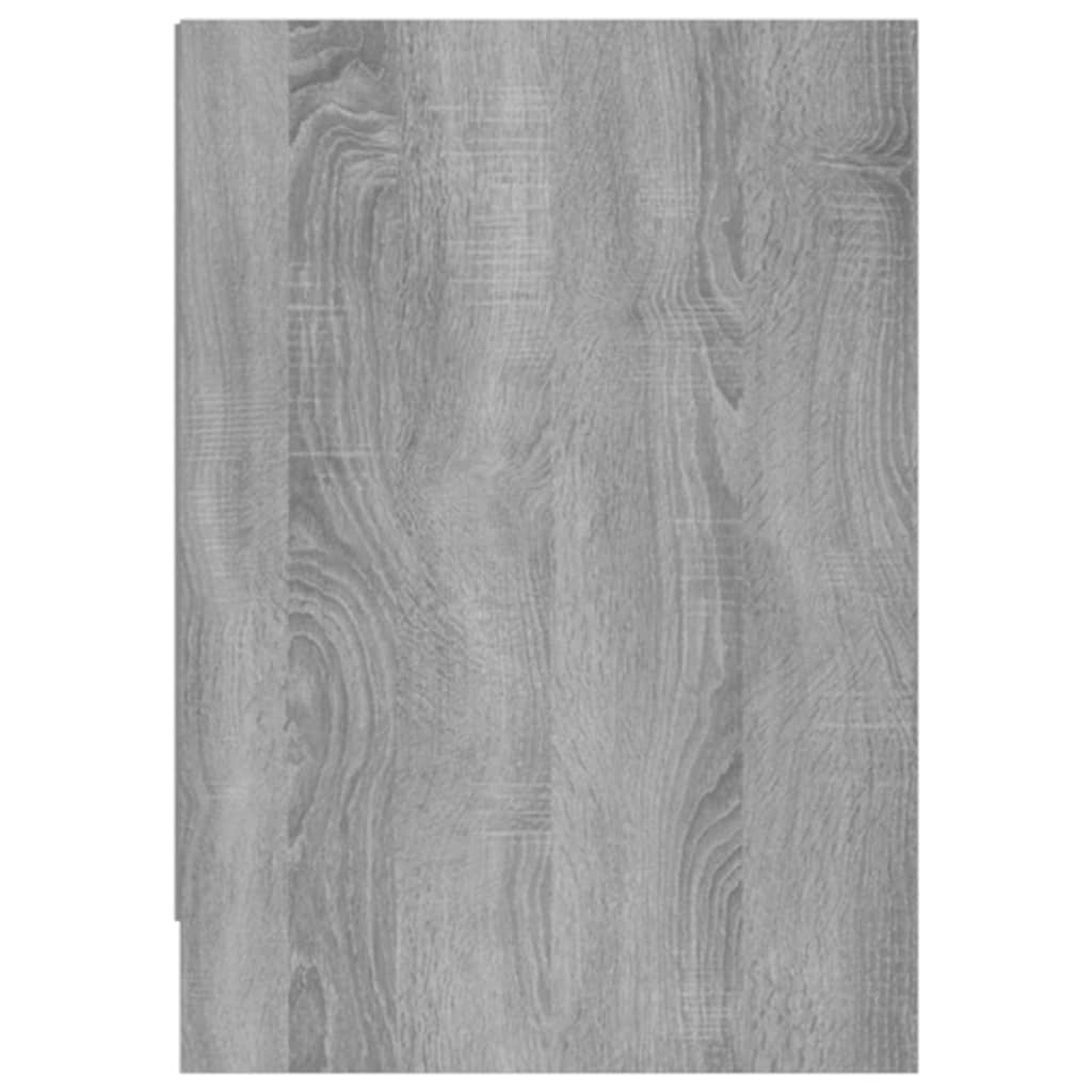 vidaXL TV Stand Gray Sonoma 57.7"x13.8"x19.7" Engineered Wood