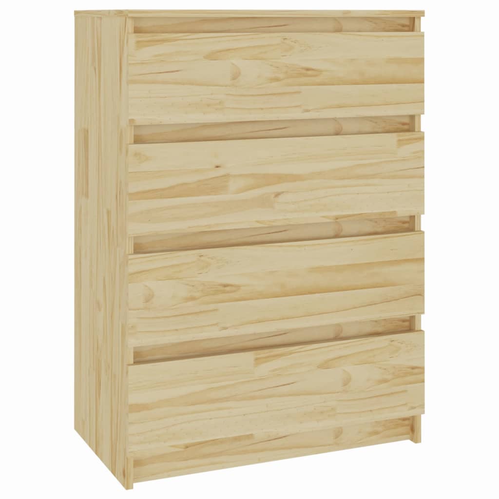 vidaXL Side Cabinet 23.6"x14.2"x33.1" Solid Pinewood