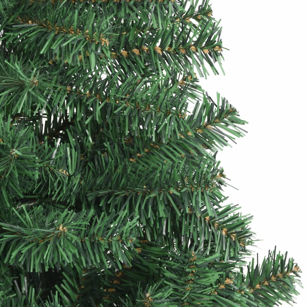 vidaXL Artificial Christmas Tree L 94.5" Green