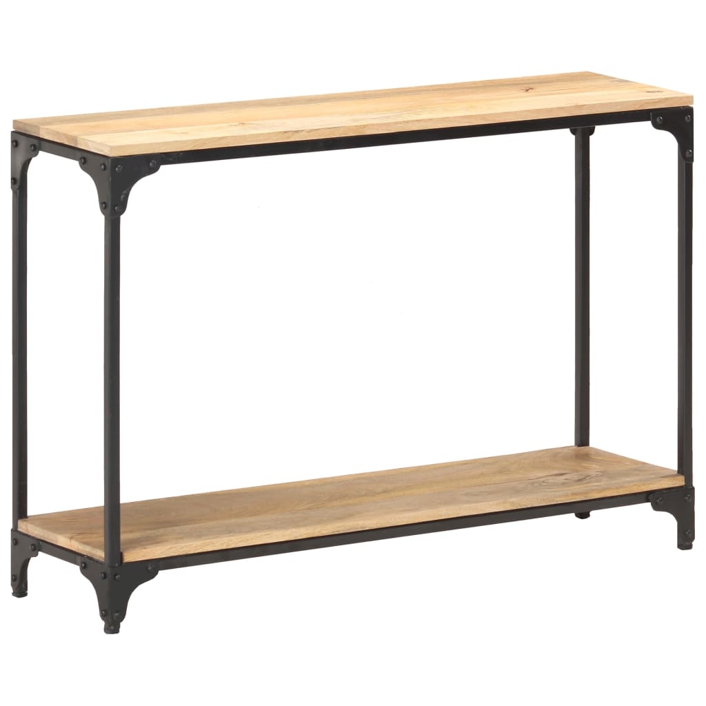 vidaXL Console Table 43.3"x11.8"x29.5" Solid Mango Wood