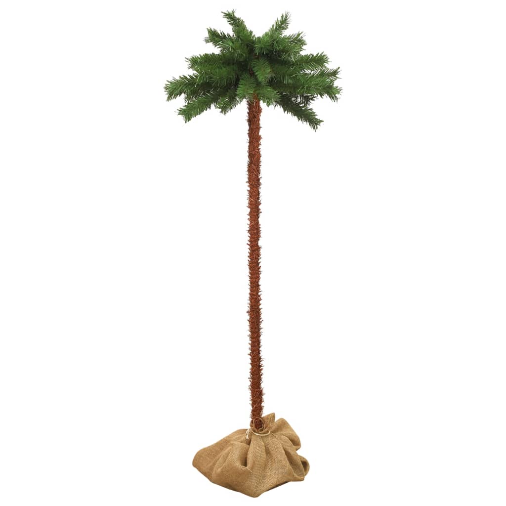 vidaXL Artificial Palm Tree with LEDs 59.1"