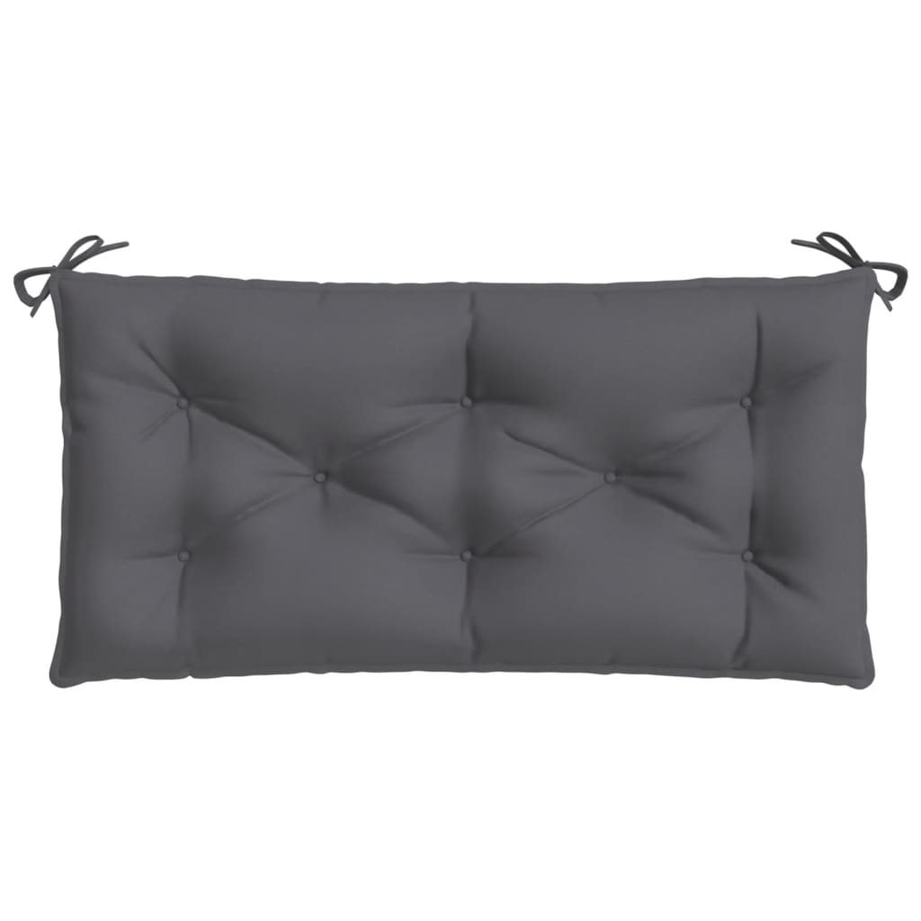 vidaXL Garden Bench Cushion Anthracite 39.4"x19.7"x2.8" Oxford Fabric