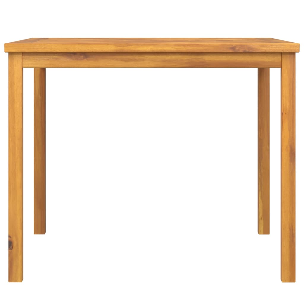 vidaXL Patio Dining Table 35.4"x35.4"x29.1" Solid Wood Acacia