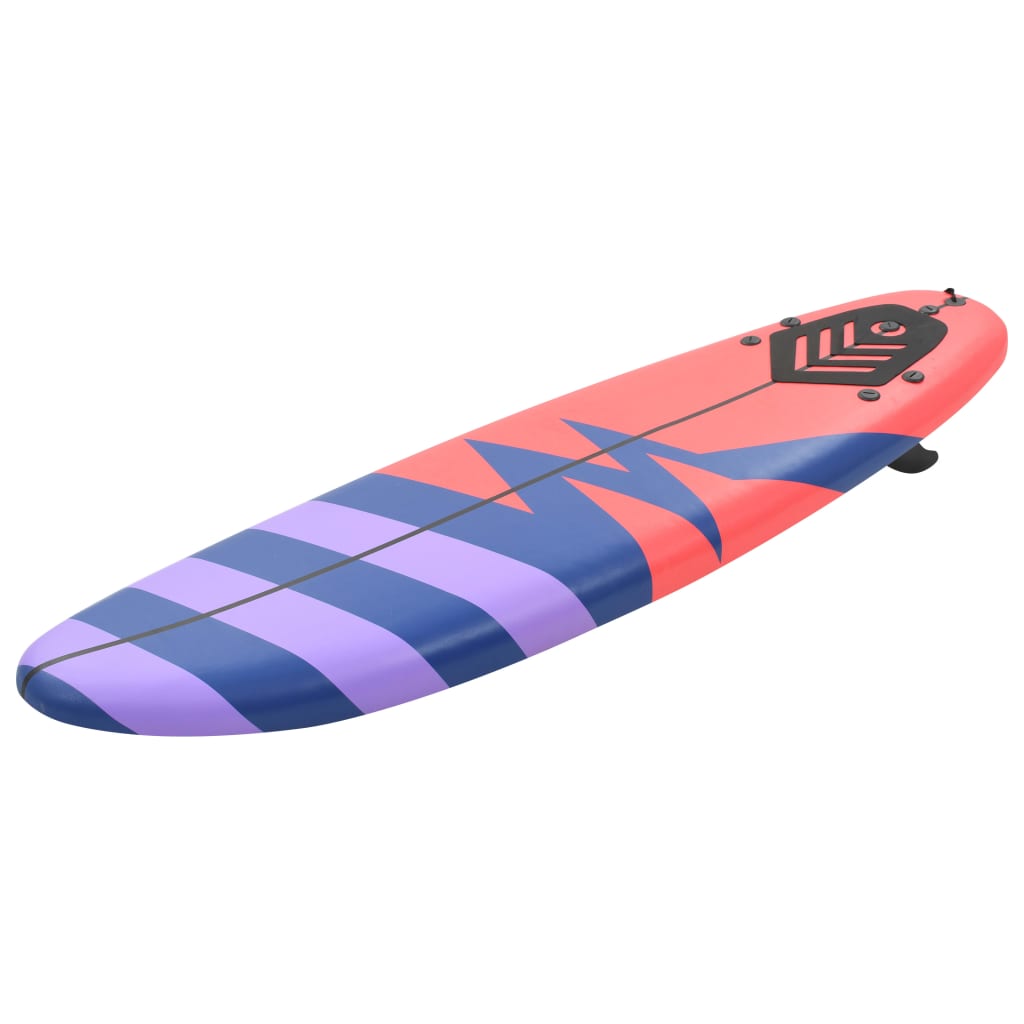 vidaXL Surfboard 66.9" Stripe