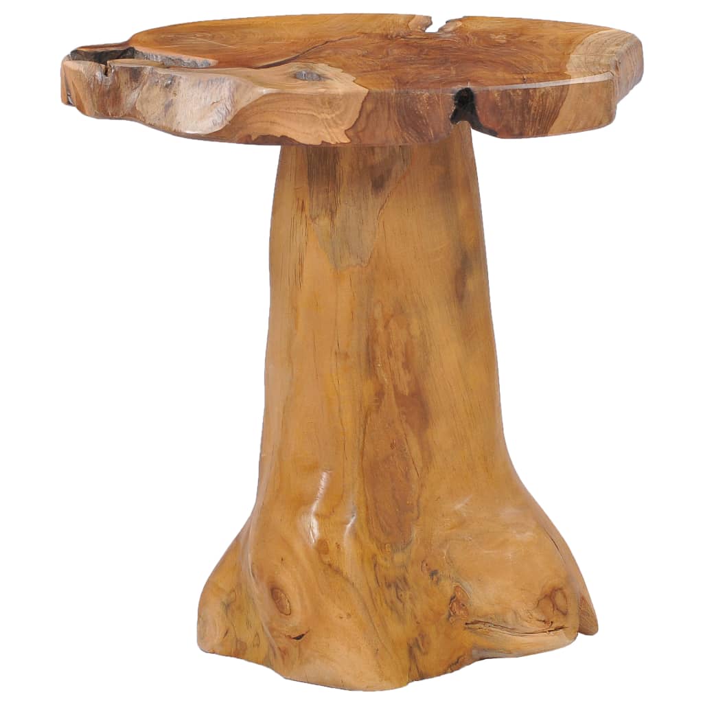 vidaXL Coffee Table 15.7"x15.7" Solid Teak Wood