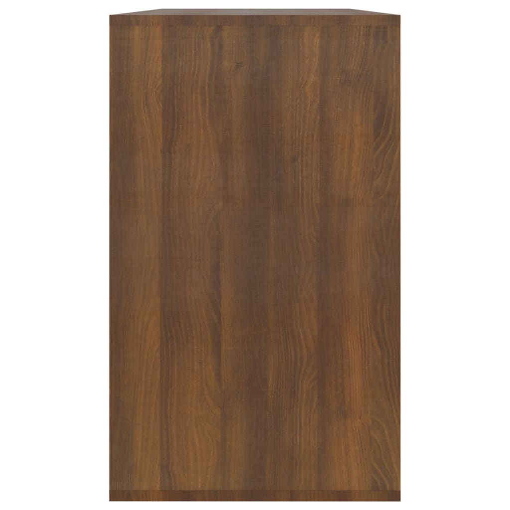 vidaXL Sideboard Brown Oak 47.2"x16.1"x29.5" Engineered Wood
