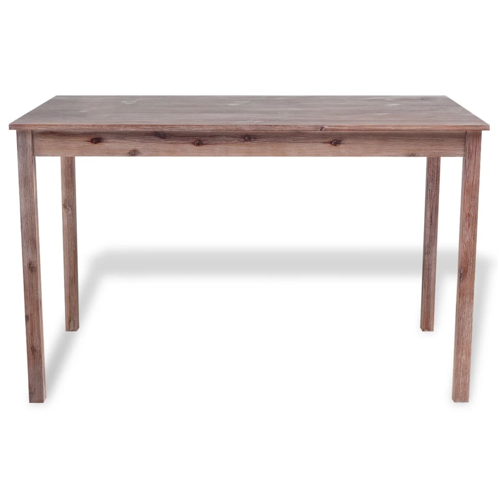 vidaXL Dining Table Solid Acacia Wood 47.2"x27.6"x 29.5"