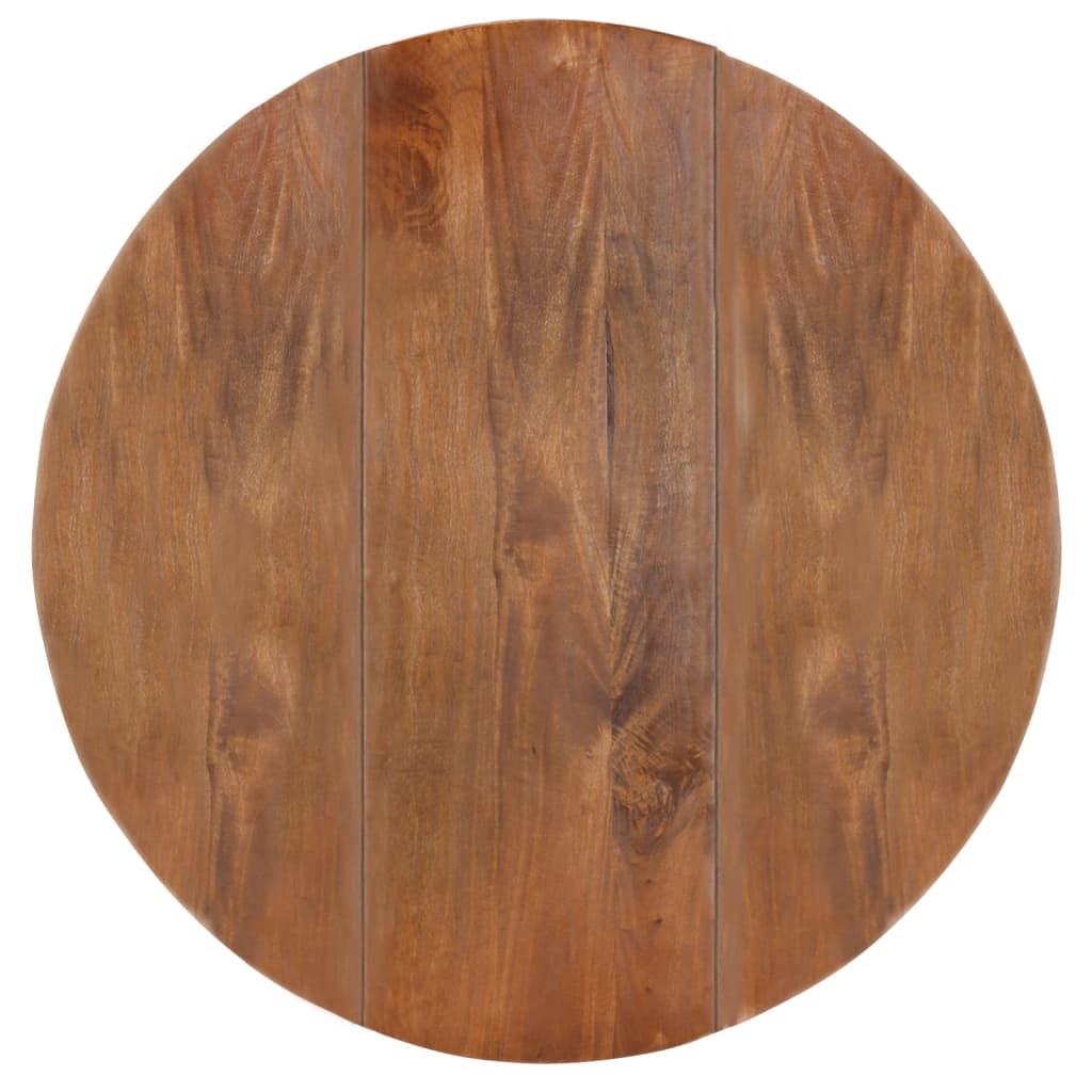 vidaXL Dining Table Round 43.3"x29.9" Solid Mango Wood