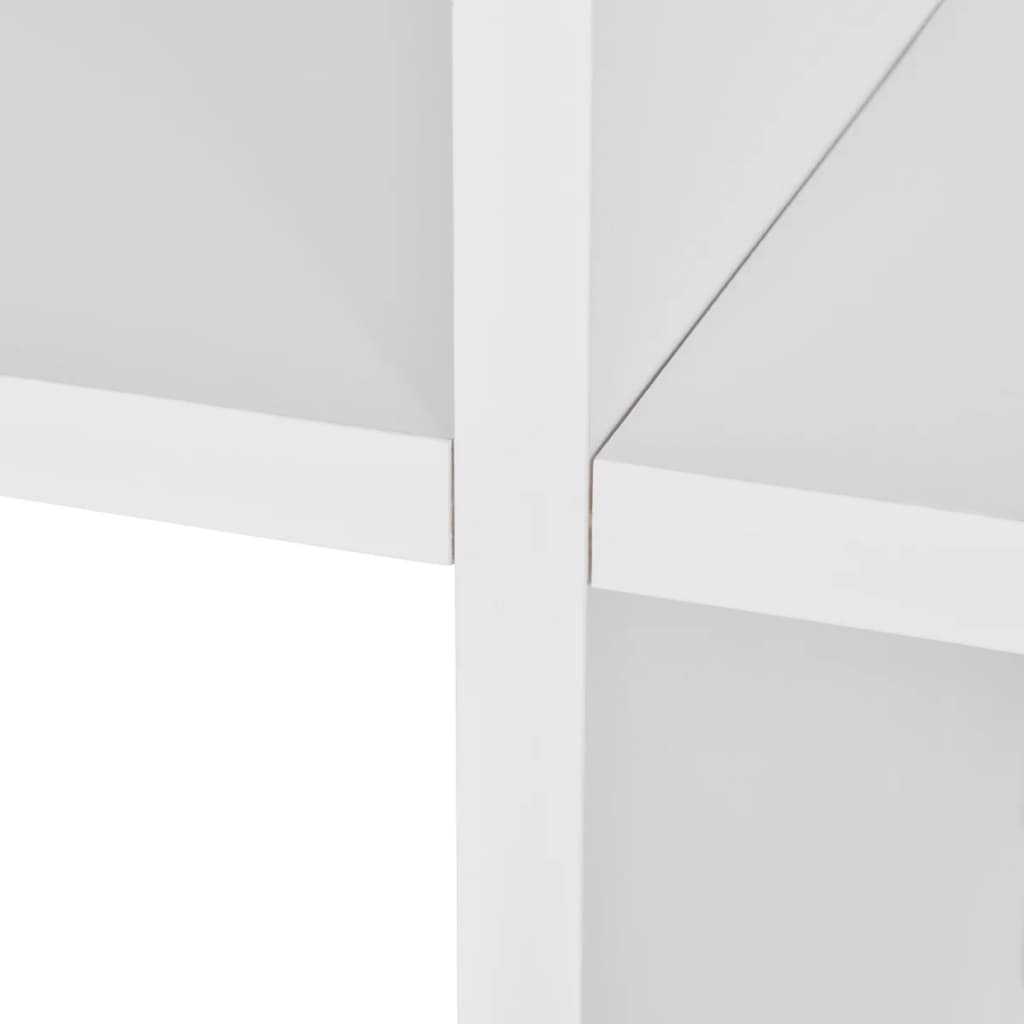 vidaXL Staircase Bookcase/Display Shelf 42.1" White