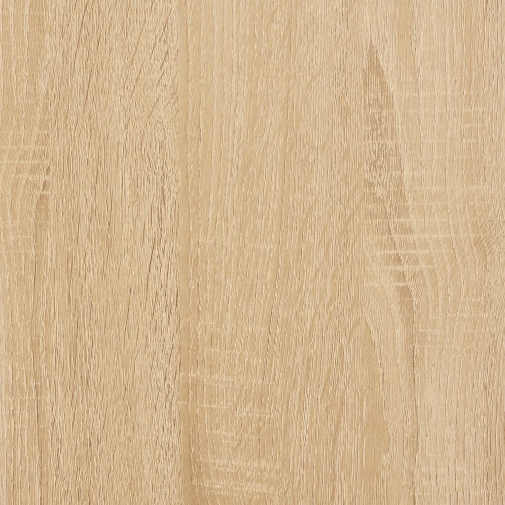 vidaXL Side Table Sonoma Oak 19.7"x11.8"x19.7" Engineered Wood