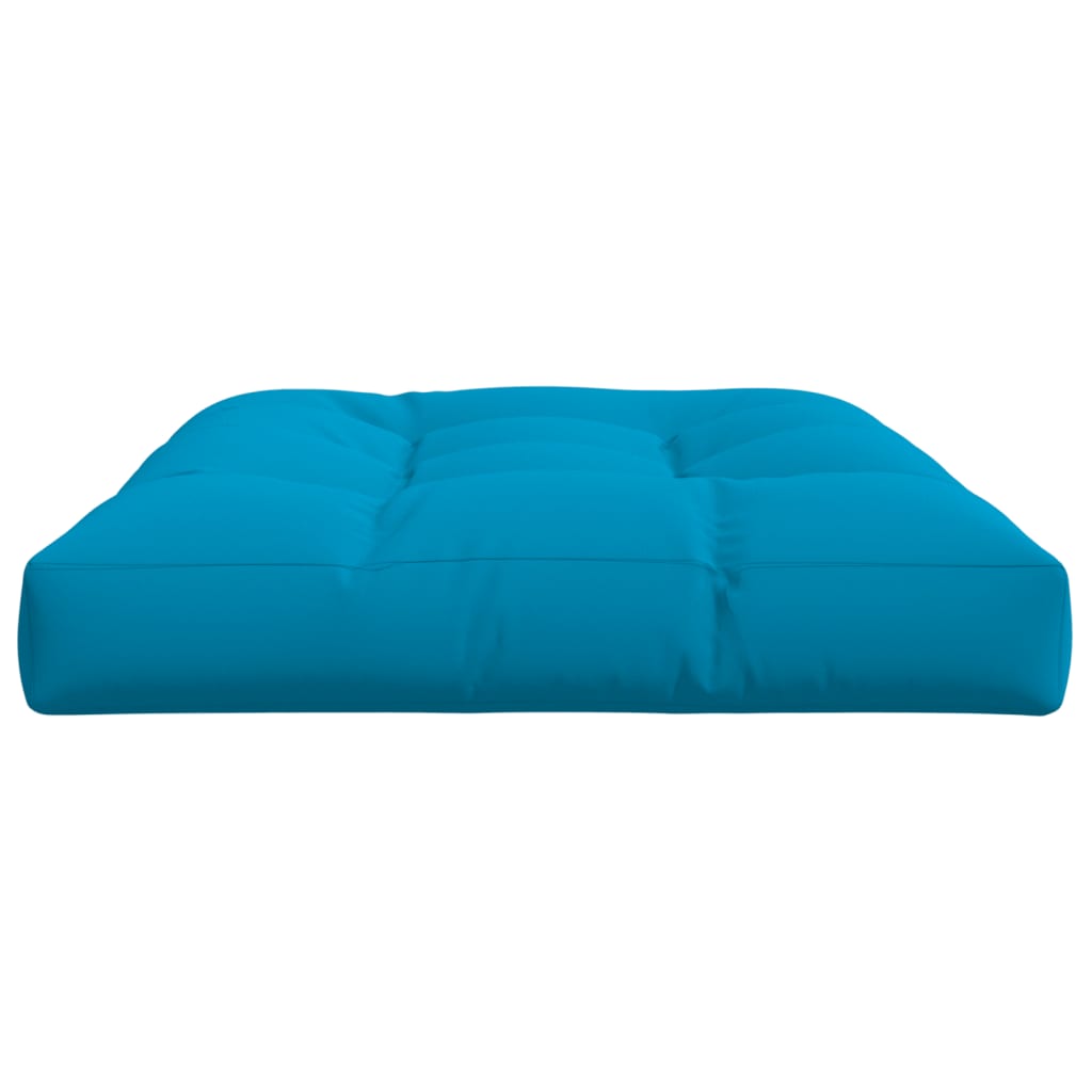 vidaXL Pallet Cushion Blue 47.2"x31.5"x4.7" Fabric