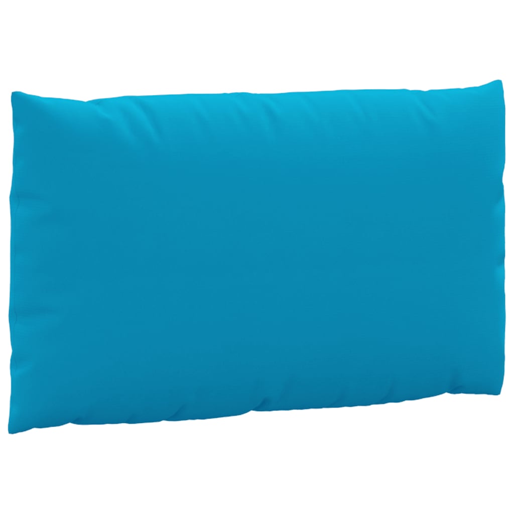 vidaXL Pallet Sofa Cushions 3 pcs Light Blue Fabric