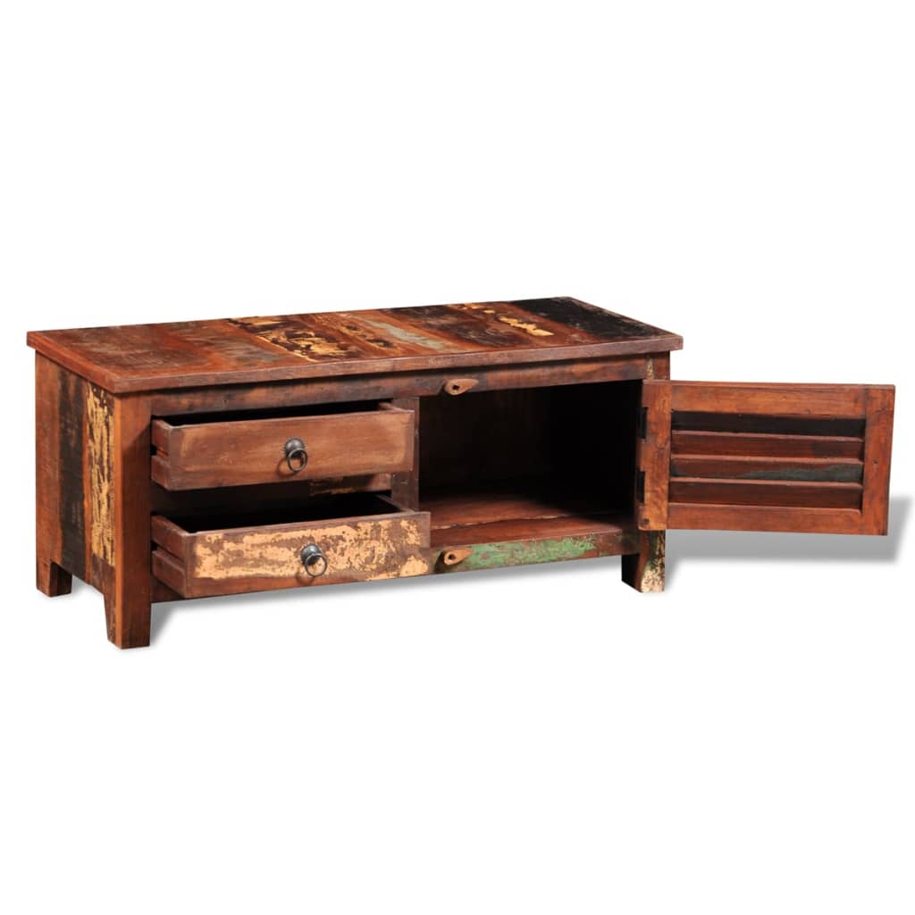 vidaXL Reclaimed TV Hi-Fi Cabinet Side Cabinet Solid Wood