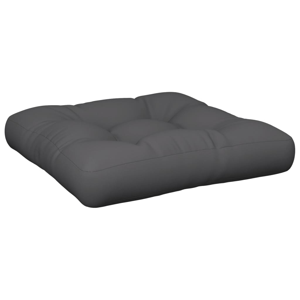 vidaXL Floor Pallet Cushion 23.6"x24"x3.9" Anthracite